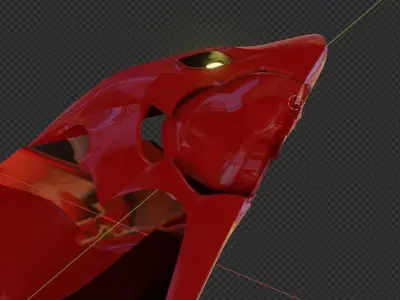 Ragnarok Ship from Final Fantasy VIII 3D print model