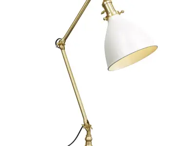 FAIRVIEW TASK TABLE LAMP WITH DOME SHADE Low-poly 3D model