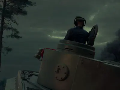 Smoke plumes bundle 120 frames 4x mid res 1x high res 3D model