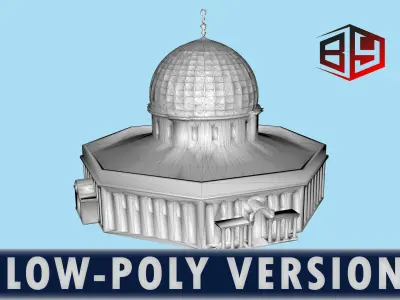 Al-Aqsa Mosque - Mescid-i Aksa 3D print model