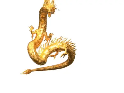  Gold Dragon rigged V2 