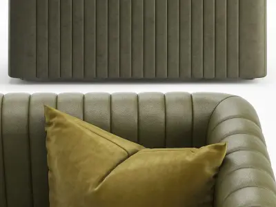 SOFA RIVERS Low-poly 3D model