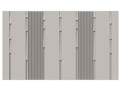 3d model of wall panel 0341-shpon 3D model