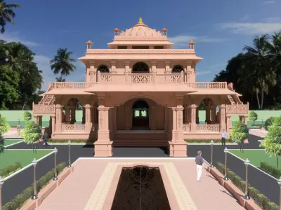 Jain Temple  3D model