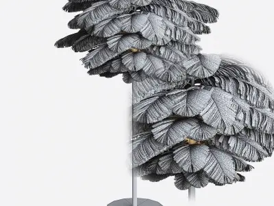Portable Table Lamp 3D model