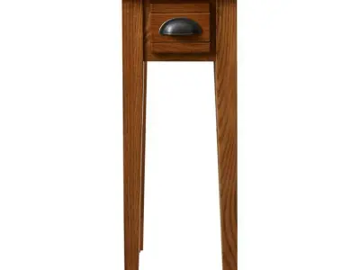 Wilfredo Wood End Table 3D model