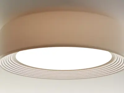 Japanese Minimalism Ceiling Lamp Free 3D model