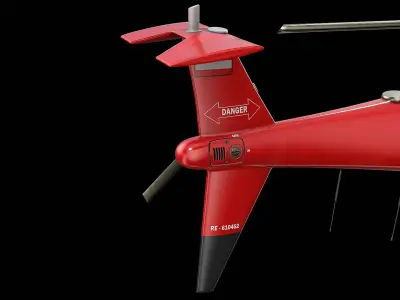 Schiebel Camcopter S100 UAV - Red 