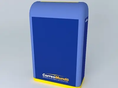 MAILBOX world Free 3D model