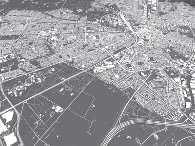 Cityscape Eindhoven Netherlands 3D model