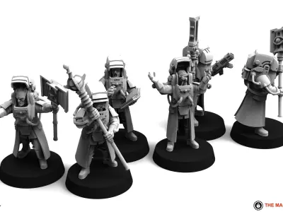 Universal Guard - Priest Builder 3D print model