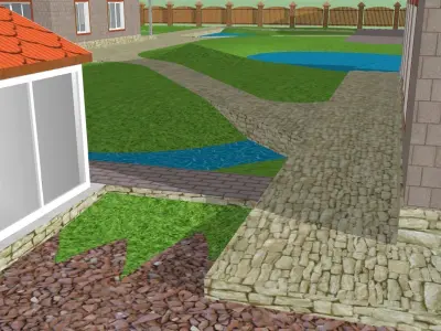 Plot of land 3D model
