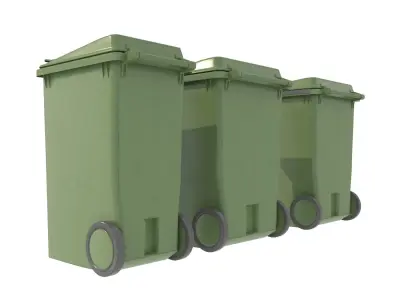 Trash can  3D model