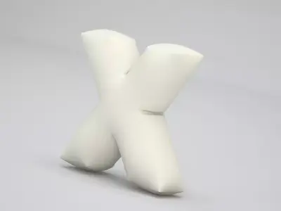 X Balloon 3D model