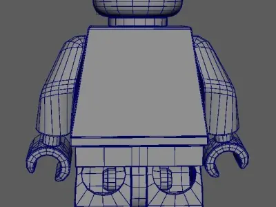 Mace Windu Minifig 3D model