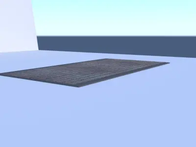 Door Mat Free low-poly 3D model