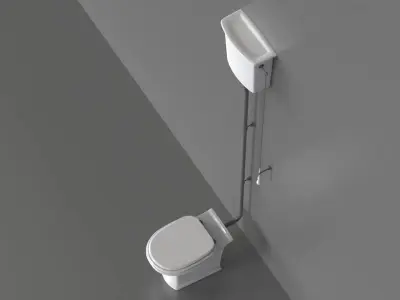 WC23 Toilet 3D model