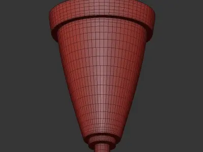 Mid-Century Coloured 3D model