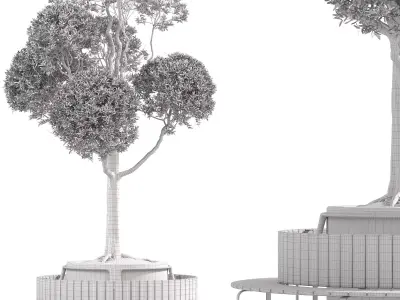 Urban Furniture 12 3D model