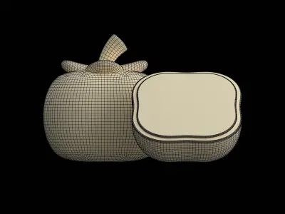 fuyu persimmon  3D model