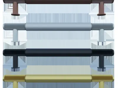 Doorhandle Free 3D model