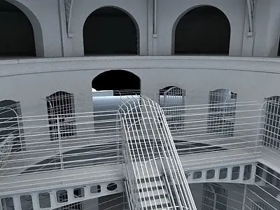 Prison Scene 3D model