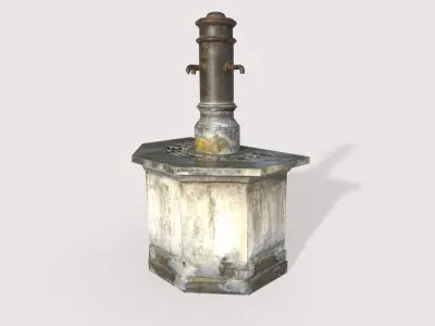 Public Fountain 3D model