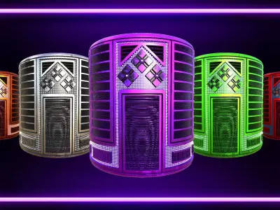 Unique Sci-Fi Material Generator Texture