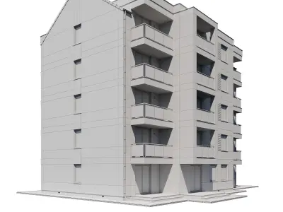 Residential building  V1 3D model