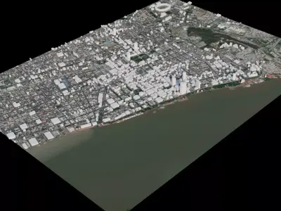 Guayaquil - Ecuador 3D model