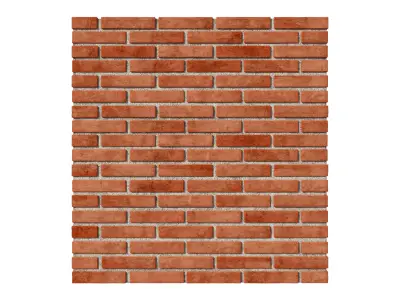 Brick wall 3D model 3D model