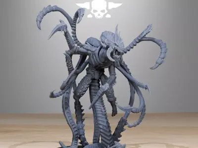Xenarid Assassin 3D print model
