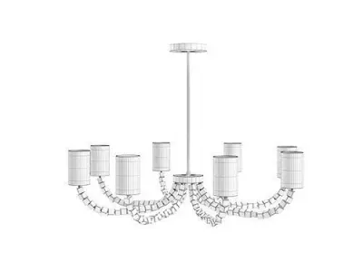 Chandelier by Porta Romana  Free 3D model