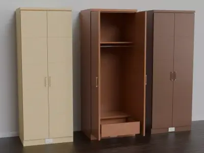 Wardrobe Closet 3D model purchase