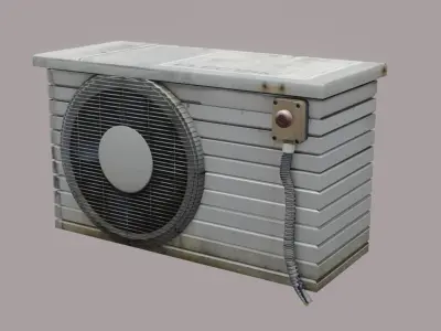 Air Conditioner Asset pack  Free 3D model