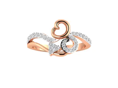 Women Ring 3D print model