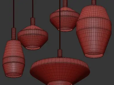 Mom lamps 3D model