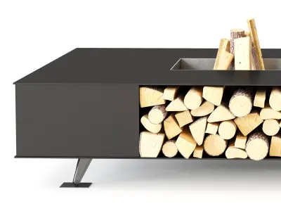 Fire Pit 07 3D model