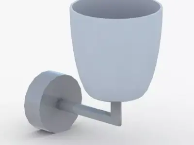 1463 - Bra Lamp Low-poly 3D model