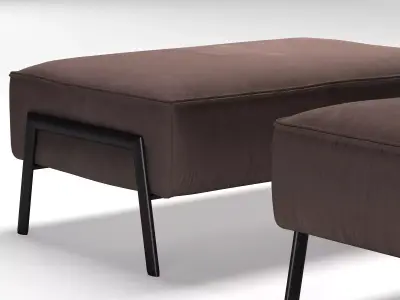Bacio Ottoman 3D model