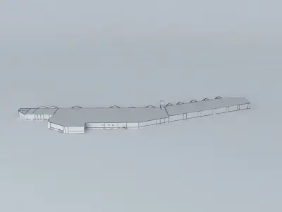 Limoges Family Village Free 3D model