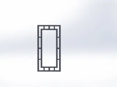 Set of Chinese window 20 PCS 3D print model