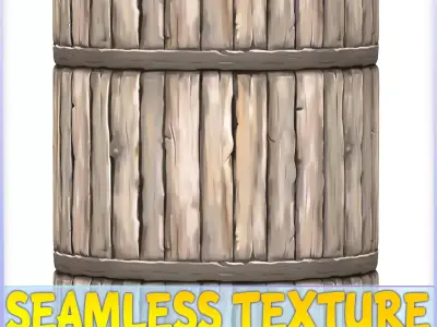 Stylized Wood Seamless Texture Texture 38