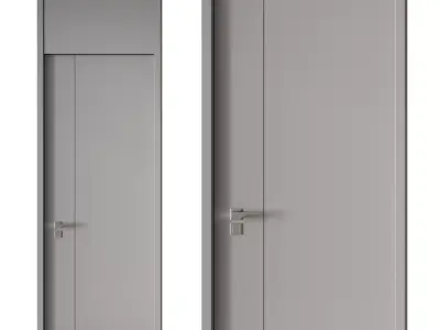 Door set 10 3D model