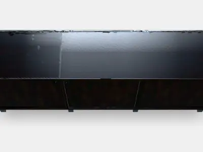 BESTA Storage combination with doors 76 Low-poly 3D model