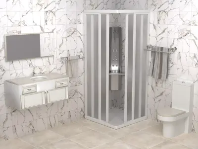 Bathroom 4  3D model