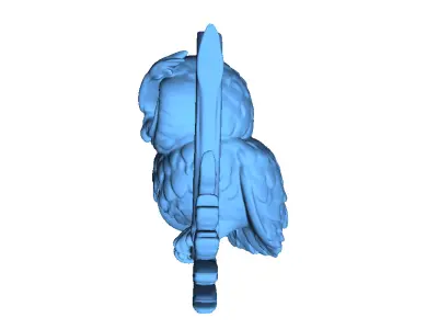 Owl 3D Model 3D print model