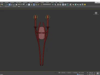 Covent Park Wall Sconce Low-poly 3D model