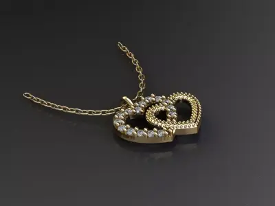 Collection Heart 7 Pendant 3D print model