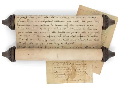 Ancient Scroll 1 3D model